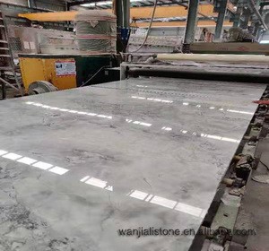 Popular Super White  Natural Calaeatta Grey color super white Marble for floor, countertop, vanity top-Fish-belly Grey Marble