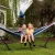 Import Portable 2 person outdoor camping foldable cotton hammock with stand from China