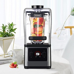 Portable Commercial Blender Commercial Smoothies Machine Heavy Duty Juicer Blender