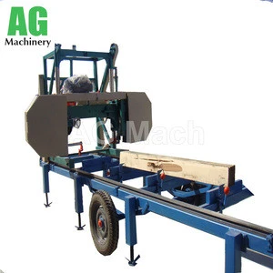 Portable Horizontal Bandsaw Mill Machine automatic band saw for sale