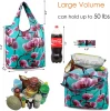 Premium quality custom foldable nylon shopping carrier bag nylon woman hand bags