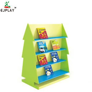 Preschool indoor playground classroom kindergarten furniture kids plastic bookshelves bookshelf for kindergarten