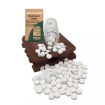 Private label and package mouthwash tablet with mint flavour
