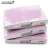 Import Professional disposable manicure abrasive half moon nail file zebra gray sanding nail files emery board from China