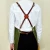 Import Professional Double Sides Multicolored Cotton Bib Apron With Leather X Strap & Pockets Barber Salon Aprons Hairdressing Unisex from Pakistan
