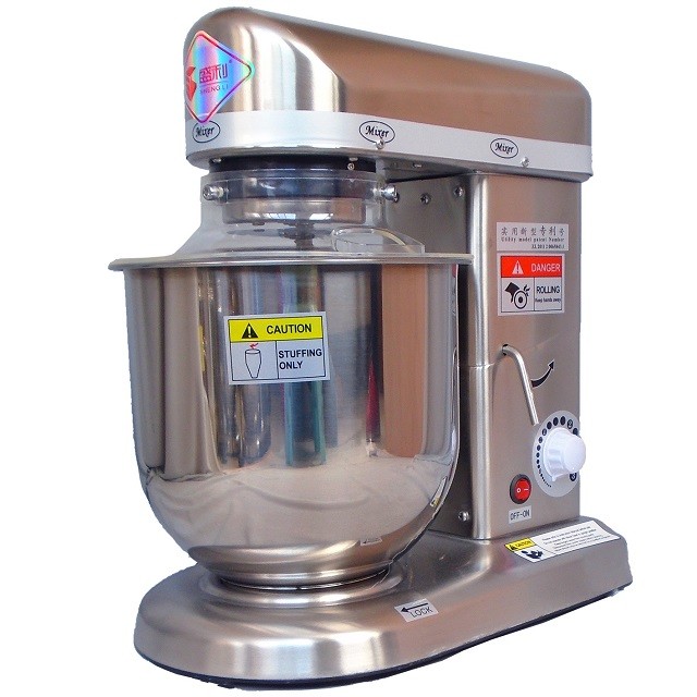 professional stainless shell stand food mixer for baking