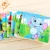 Import Promotion Educational Cute Cartoon 9 Pieces Paper Jigsaw Kids Puzzle from China