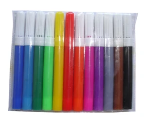 Promotional mini colored felt tip marker pen water color pen for DIY drawing