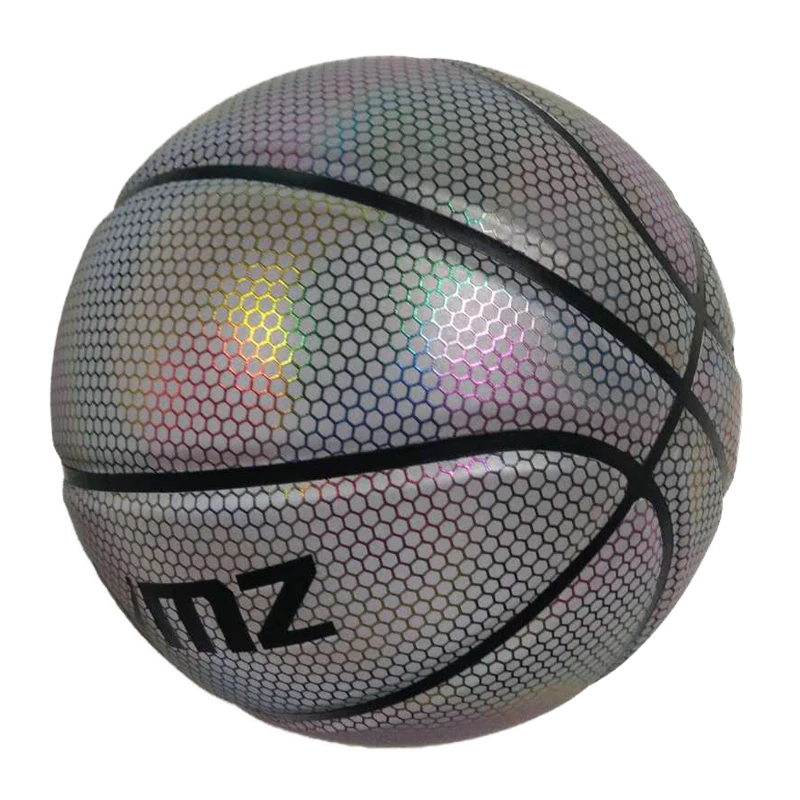 Promotional Various Durable Using Reflective Ball Custom Basketball