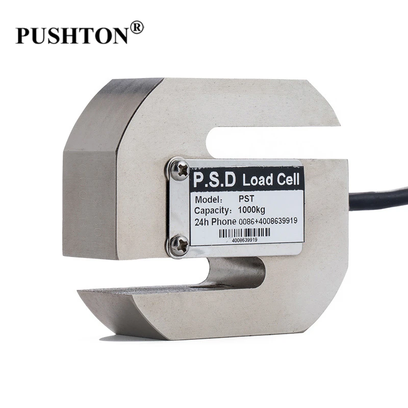 PST-S8 Tension and Compression Force Sensor Load Cell S-Type 50-1000kg