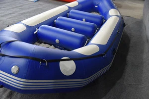 PVC high quality whitewater raft 385cm river rafting boat
