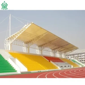 PVDF Cover Structure for Foobtall Court Steel Membrane Structure Tent for Stadium Bleachers