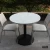 quartz stone outdoor restaurant tables and chairs