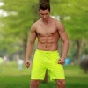 Quick dry fashion printed Gym mens sports fitness jogging wear running shorts pants