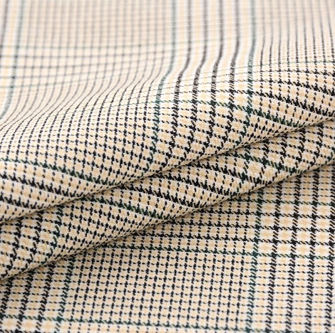 Quickly supplier shrink-resistant rayon polyester nylon spandex checks classical yarn-dyed design fabric