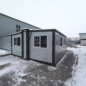 Ready Made 20Ft Shipping Prefab Container Expandable House For Sale Light Steel Folding Prefabricated Home office