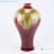 Import Red Porcelain Glaze Kiln Bottom Flow Yellow Plum Bottle Vase from China