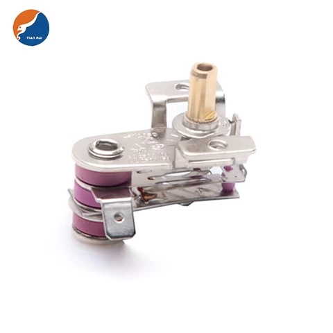 Reliable Action Adjustable Bimetal Thermal Cut Off Switch Series KST 205 Thermostat for Electrical Heat Wave Convection Oven