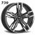 Import REP:739, WheelsHome New M6 replica alloy auto car wheels for 5-120,,GMF wheels. from China