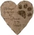 Import Resin Garden Heart Shaped Pet Memorial Stones from China