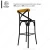 Import Restaurant Modern Dining Portable Coffee Shop High Bar Chair from China