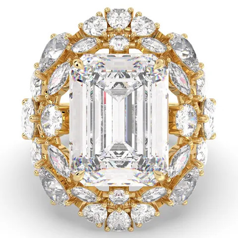 Buy Reyes Personalized 14k Solid Gold Wedding Ring Classic Design ...