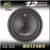 Import RMS 350W goo bass high SPL 12 inch car audio subwoofer speaker from China