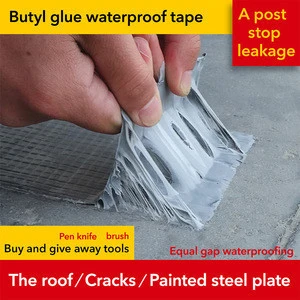 Roof waterproof leak repair tape crack Strong leak repair sticker high molecular waterproof Coil material