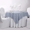 Round White Polyester Cotton Banquet Wedding  Linen Hotel Table Cloth Tablecloth For Hotels