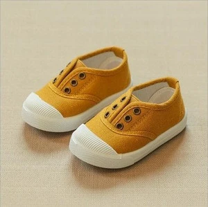 S34543W Casual shoes Adorable Anti-slip Toddler Sneaker canvas shoes