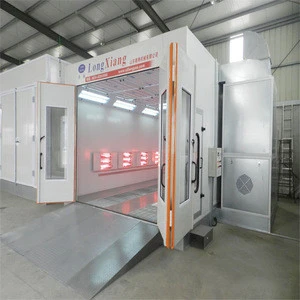 safety pressure lock doors for spray booth LX-1