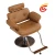 Import salon equipment manufacturer hydraulic pump gold salon styling chair from China