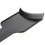 Salon Hairdressing Highlighting Tool DIY Tinting Applicator Black Plastic Hair Coloring Balayage Board