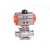 Import Sanitary 3 way ss Stainless Steel ball valve from China