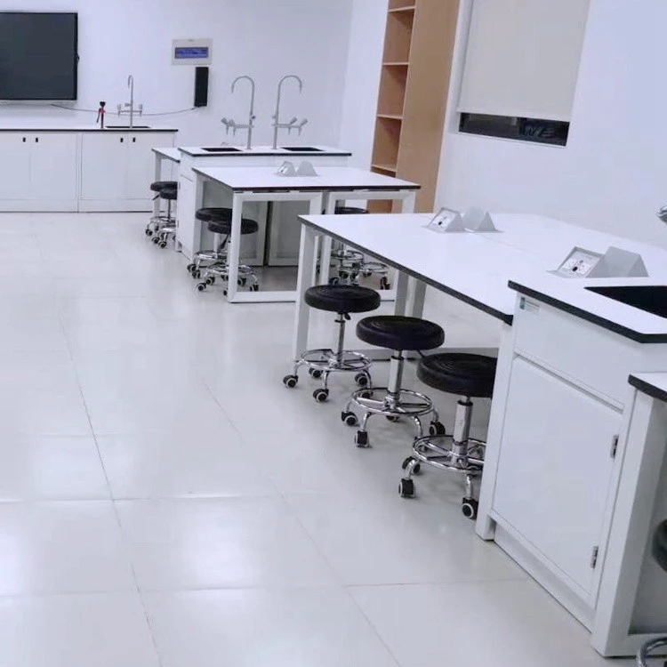 School laboratory furniture work bench lab tables and chairs