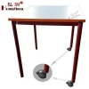 School Library Furniture Reading Desk with Wheels