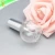Import Screw closure small 15ml round ball shaped perfume bottle for women with pump silver lid cap from China