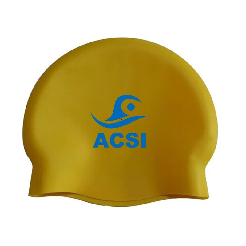 Seamless Silicone Swimming Cap