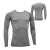 Import Seamless Thermal underwear long johns long sleeve t shirts military custom comfortable thick breathable base layer compression from China