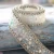 Import self-adhesive transparent glass rhinestone beaded patches trim for heat transfer clothing shoulder/sash from China