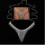 Import Sexy Tassel Rhinestone Thong Underwear Panties Crystal Bikini Belly Body Chain  Night Club Accessories from China