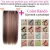 Import SHANGKE24" 5 Clips Straight Ombre Synthetic False Hairpiece Clip in One Piece Hair Extensions For Women High Temperature Fiber from China