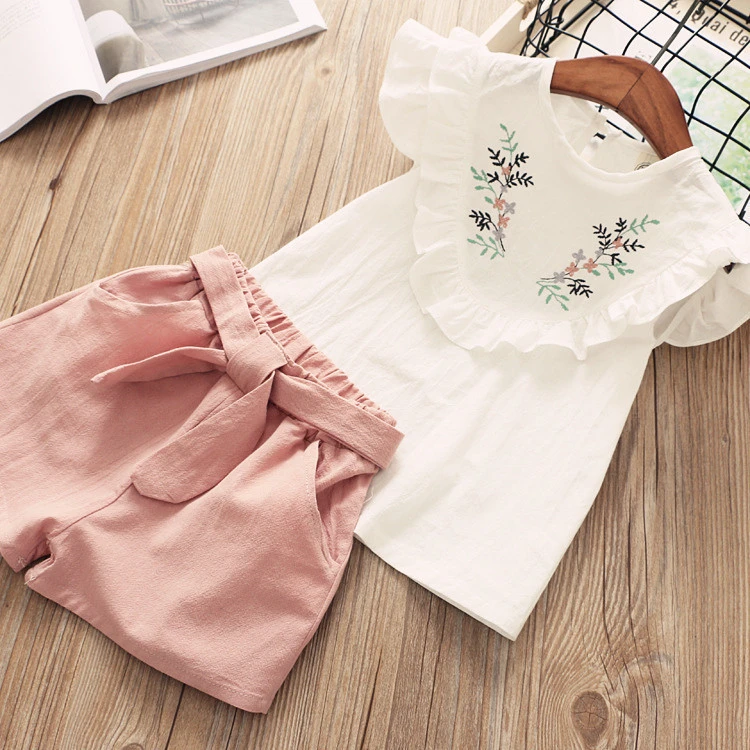 Shopping Online Websites Children Casual Baby Clothing Print Sets For Girls From China Wholesale Market
