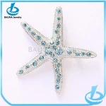 shrimp brooch crystal silver shrimp broach beach wedding brooches jewelry
