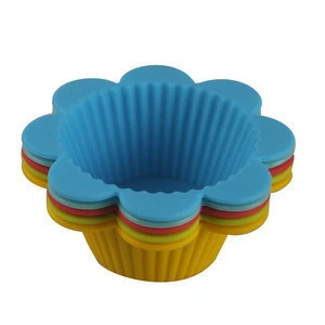 Silicone Fancy Dessert Mold Small Bundt Cake Cups Mini Cakes, Cookie mold