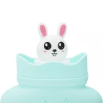 Silicone  mini cute  rabbit hot Water Bottle Hot Water Bottle Top Premium Hot Water Bottle