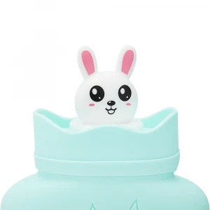 Silicone  mini cute  rabbit hot Water Bottle Hot Water Bottle Top Premium Hot Water Bottle