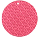 Silicone Round Placemat Anti-scalding Insulation pads Kitchen placemat Thick bowl mat pad