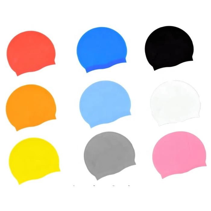 Silicone swimming hat hair care diving hat