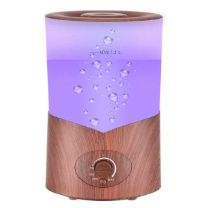 Simple Design Air Diffuser Humidifier With Wood Grain